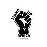 STAND UP AFRICA - STICKER